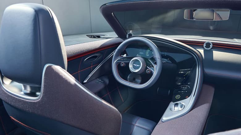 Представлен электрический кабриолет Genesis X Convertible с необычным водительским местом Представлен электрический кабриолет Genesis X Convertible с необычным водительским местом