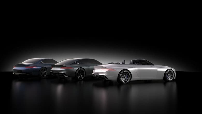 Представлен электрический кабриолет Genesis X Convertible с необычным водительским местом