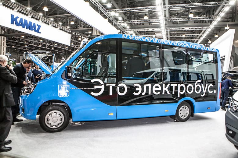 Представлена электрическая GAZelle e-NN: 13 пассажирских мест, тяговая батарея 81 кВт·ч и метановый обогреватель