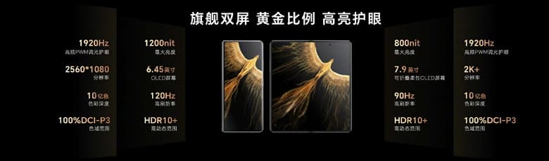 Snapdragon 8 Plus Gen 1, экраны OLED 7,9 и 6,45 дюйма, 54 Мп и 3-кратный оптический зум, 5000 мАч и 66 Вт. Представлен Honor Magic Vs – монстр автономности среди складных смартфонов