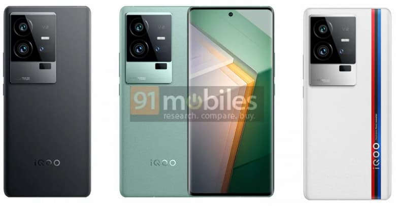 Лучший экран Samsung, Snapdragon 8 Gen 2, 4700 мА·ч, 200 Вт и 50-мегапиксельная камера. Характеристики и рендеры iQOO 11 Pro