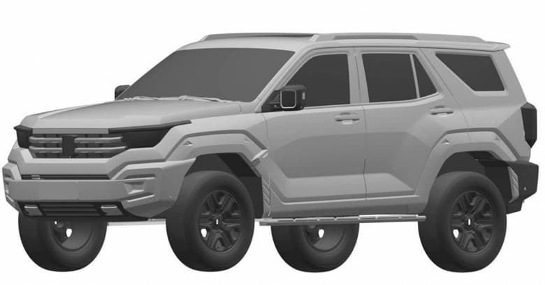 Еще один «гражданский танк» для России? Great Wall запатентовал в РФ дизайн нового внедорожника Tank 400