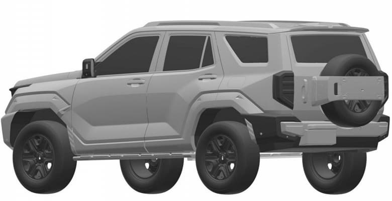 Еще один «гражданский танк» для России? Great Wall запатентовал в РФ дизайн нового внедорожника Tank 400