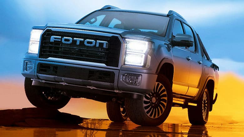 Представлен пикап Foton Tunland G9 2023. Его легко спутать с Ford F-150