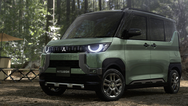 У популярного в России полноприводного минивэна Mitsubishi Delica появилась мини-версия. Mitsubishi анонсировала Delica Mini