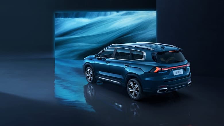 Geely опубликовала официальные фото кроссовера Haoyue L 2023 года. Он похож на Audi Q6