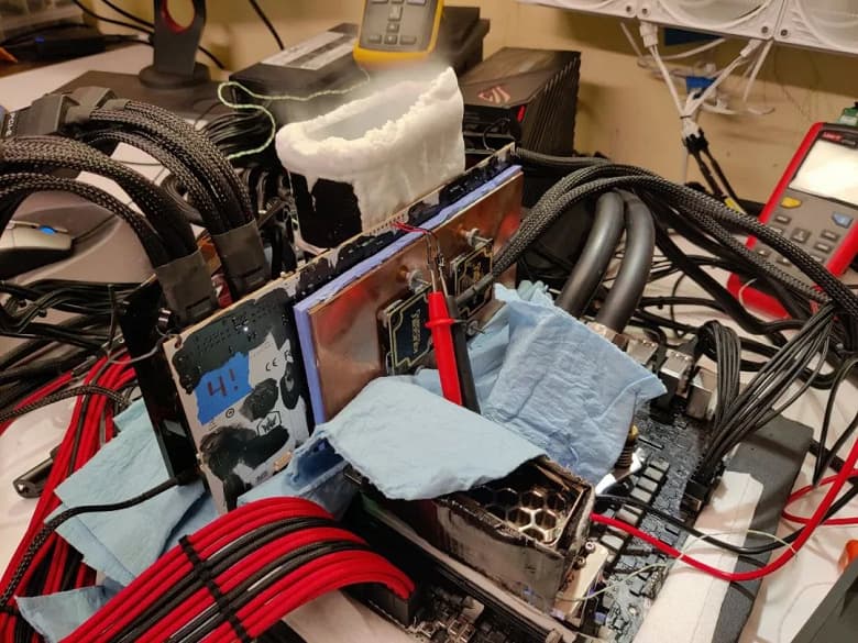 Уникальная Galax GeForce RTX 4090 HOF, на которую можно подать 1200 Вт, установила 20 мировых рекордов