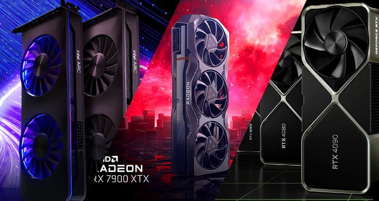 Nvidia тотально доминирует на рынке дискретных видеокарт, a Intel умудряется понемногу догонять AMD