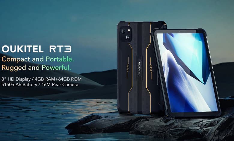 8-дюймовый экран, 5150 мА·ч, LTE, 16 Мп, IP69K и MIL-STD-810H за 0. Представлен неубиваемый планшет Oukitel RT3