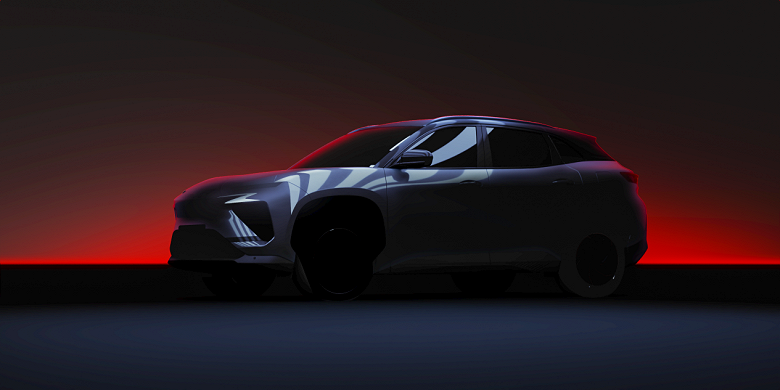 Chery впервые показала полностью электрический автомобиль eQ7