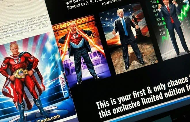 NFT из коллекции экс-президента США Дональда Трампа подорожали более чем на 500%