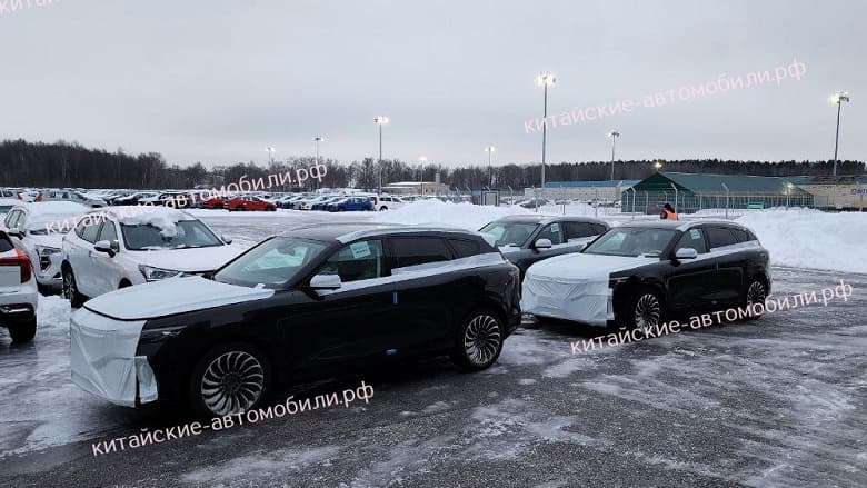 В Россию привезли первую партию Voyah Free. Опубликованы живые фото