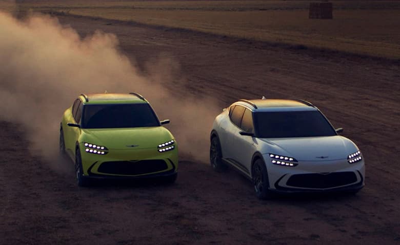 436 л.с. и полный привод. До России добрались кроссоверы Genesis GV60, объявлены цены