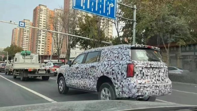 Огромный внедорожник Haval на базе рамного пикапа базе King Kong Poer уже проходит испытания