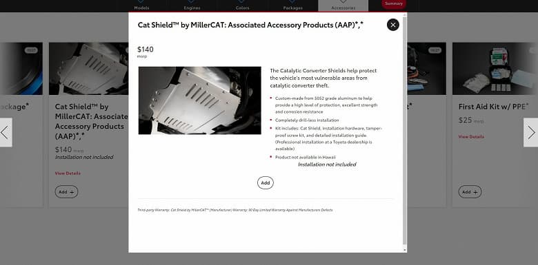 Совершенно новый Toyota Prius 2023 в США можно заказать с «противоугонной защитой» катализатора