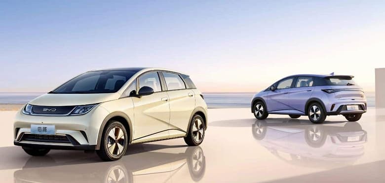 В Китае представлен бюджетный электрический хетчбэк BYD Dolphin. 176 л.с. и запас хода 400 км по цене от 16 700 долларов