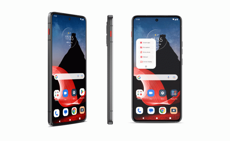 «Бизнесфон» Lenovo ThinkPhone показали на маркетинговых изображениях. У него будут функции как у Samsung DeX «Бизнесфон» Lenovo ThinkPhone показали на маркетинговых изображениях. У него будут функции как у Samsung DeX