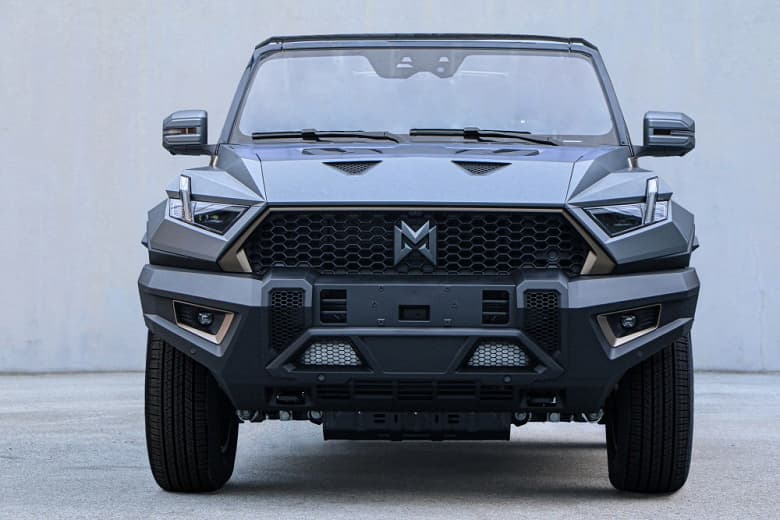 1000 л.с., режим «краба» и собственный дрон. Брутальный внедорожник Dongfeng Mengshi M-Hero 917 показали со всех сторон