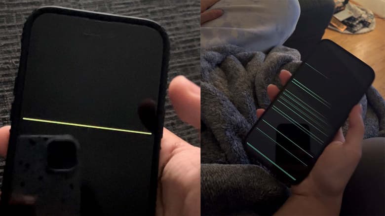 Владельцы iPhone 14 Pro сталкиваются со странными горизонтальными полосами Владельцы iPhone 14 Pro сталкиваются со странными горизонтальными полосами