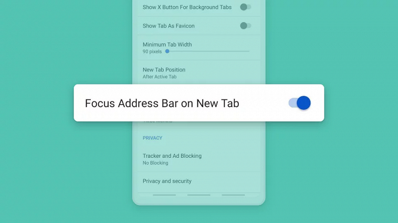 «Тонкая работа»: альтернативный браузер Vivaldi для Android получил редактируемую панель меню, и не только 