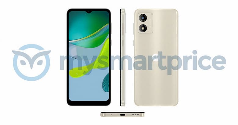 Официальные изображения Moto E13 попали в сеть