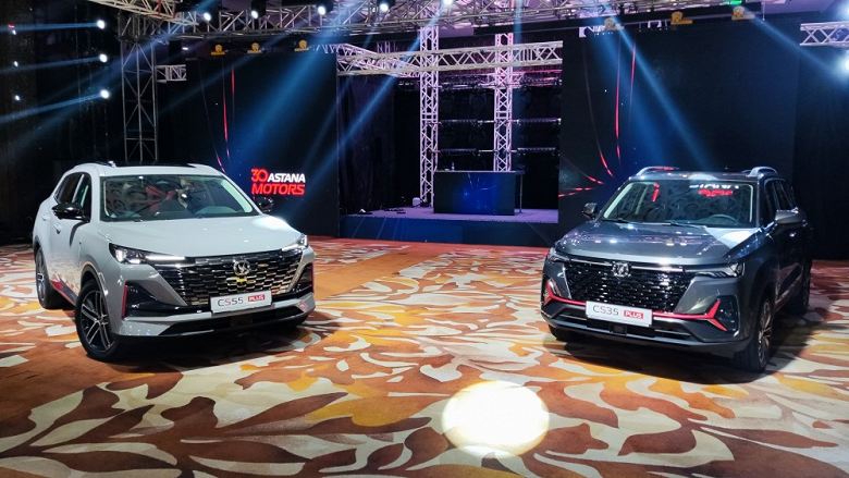 В Казахстане представлены новые Changan CS35 Plus и CS55 Plus. Объявлены цены