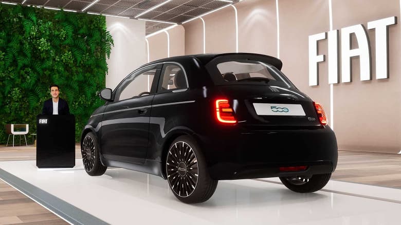 Fiat открыла магазин в метавселенной, но там только модель