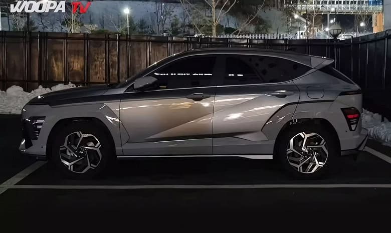 Совершенно новый кроссовер Hyundai Kona засняли вживую. Причем это «горячая» версия Kona N Line