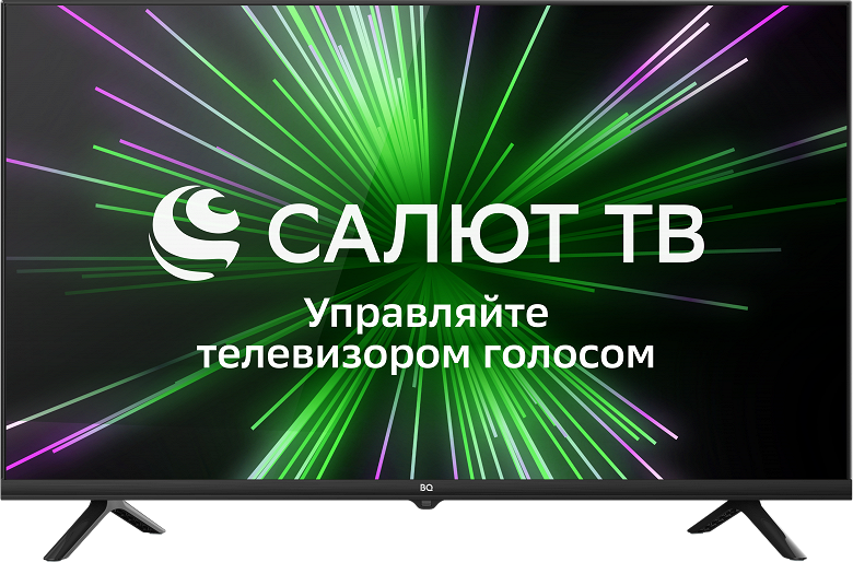 В России выпустили умные телевизоры BQ на платформе «Салют ТВ»