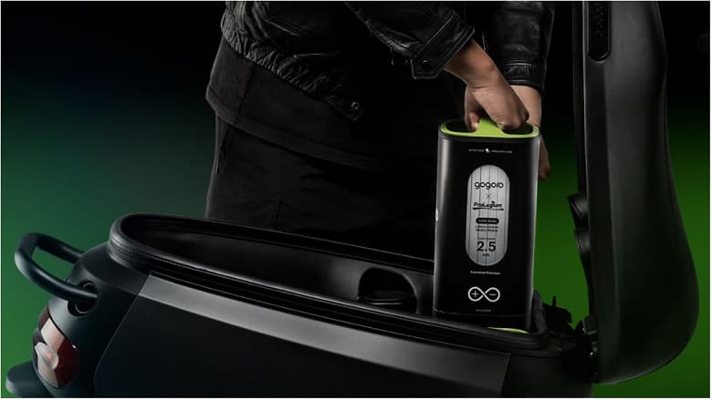 Компания Gogoro представала первый в мире прототип сменной твердотельной батареи для электротранспорта