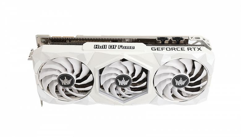 Видеокарта Galax RTX 3090 Ti HOF оснащена двумя 16-контактными разъемами