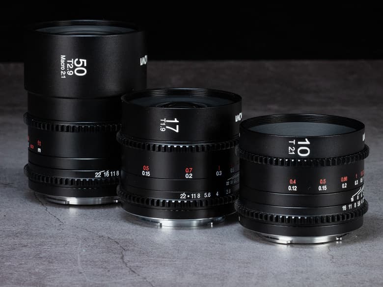 Laowa расширяет серию кинообъективов системы Micro Four Thirds четырьмя моделями