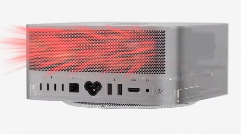 20-ядерный CPU, 64-ядерный графический процессор, до 128 ГБ унифицированной памяти. Apple представила Mac Studio – самый мощный настольный компьютер в мире