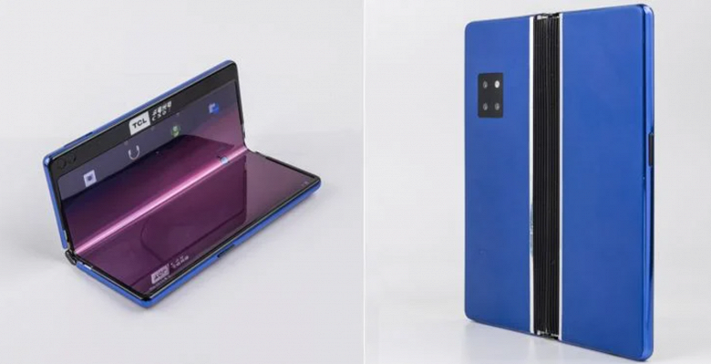 Представлен телефон TCL Ultra Flex, который сгибается экраном внутрь и наружу
