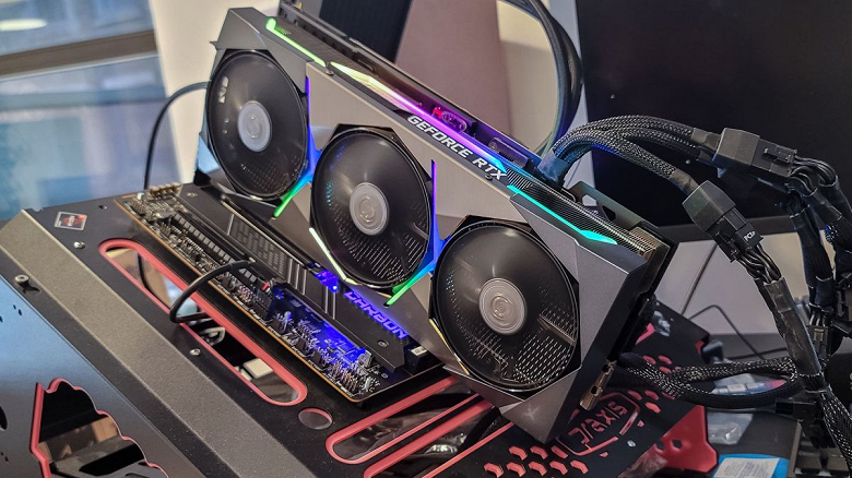 GeForce RTX 3090 Ti: реальное энергопотребление до 500 Вт и 25 к/с в Cyberpunk 2077 с трассировкой лучей. Появились обзоры видеокарты GeForce RTX 3090 Ti: реальное энергопотребление до 500 Вт и 25 к/с в Cyberpunk 2077 с трассировкой лучей. Появились обзоры видеокарты