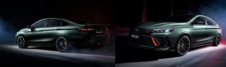 Geely показала новый спортивный седан Binrui Cool