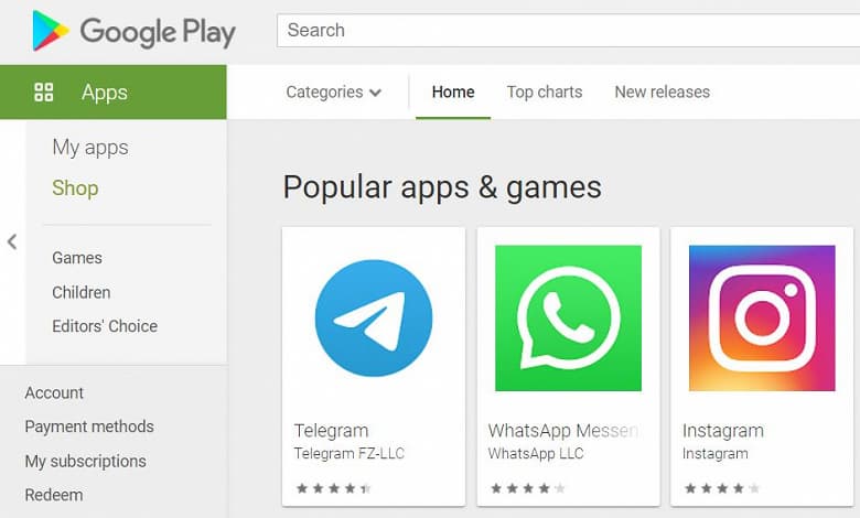 В России заблокирован сайт магазина приложений Google Play