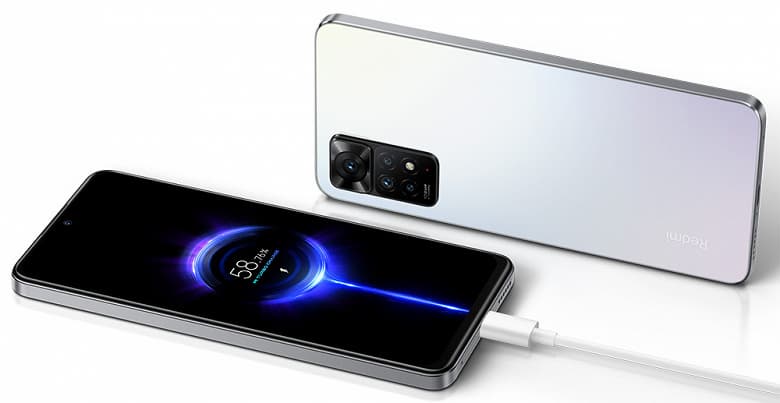 5000 мА·ч, 67 Вт, 108 Мп, экран AMOLED 90 Гц, NFC за 34 000 рублей. В России представлены Redmi Note 11S и Redmi Note 11 Pro