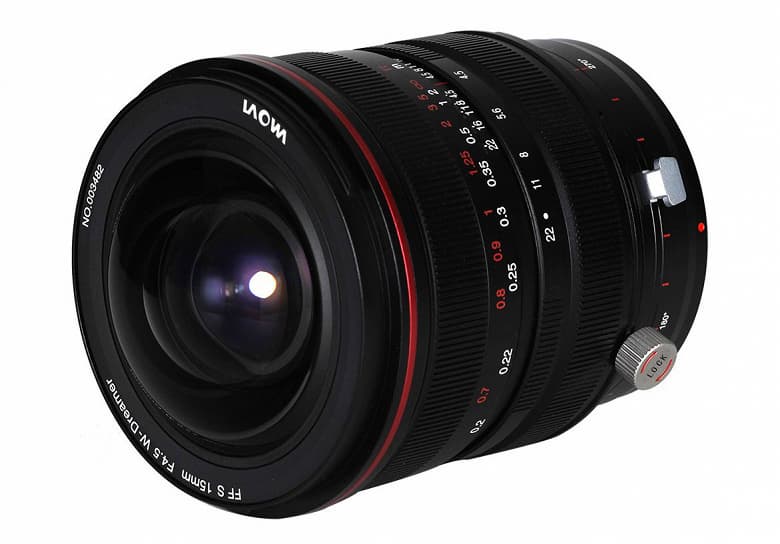 Компания Venus Optics обновила объектив Laowa 15mm F4.5R Zero-D Shift