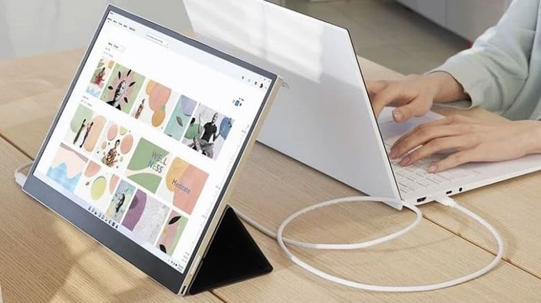 Представлен 16-дюймовый портативный монитор LG Gram +view 16MQ70