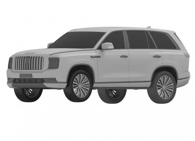 Конкурент Lexus LX и Cadillac Escalade: роскошный рамный внедорожник Great Wall Tank 800 выйдет в России