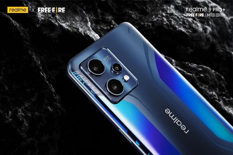 Realme 9 Pro+ Free Fire Limited Edition выйдет 12 апреля. Опубликованы качественные изображения