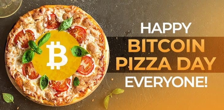 22 мая — праздничный день. Bitcoin Pizza Day!