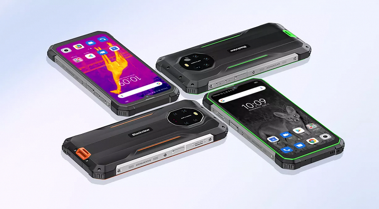 Первый в мире неубиваемый телефон с тепловизором, ночным видением, 90 Гц и 5G. Представлен Blackview BL8800