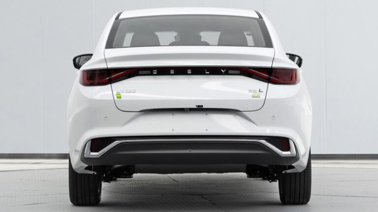 Первый подключаемый гибрид (PHEV) Geely: подробности и фотографии Geely Emgrand L Hi-