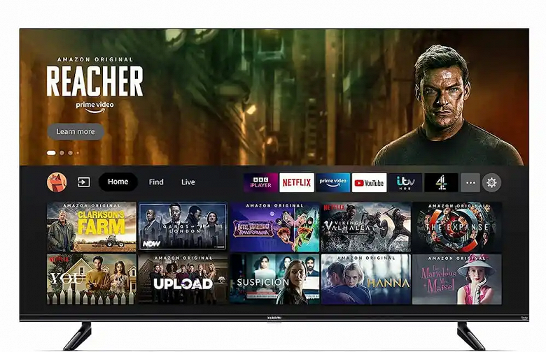 Xiaomi выпустила свои первые телевизоры на платформе Amazon
