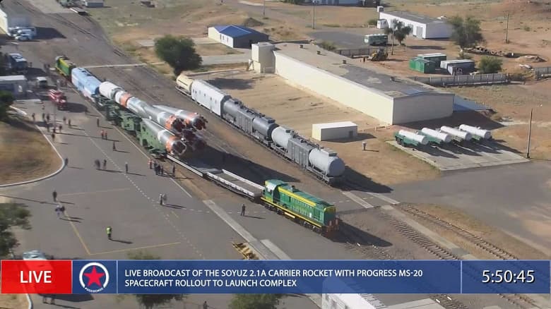 Галерея дня: ракета-носитель «Донбасс» прибыла на Байконур, фото и видео