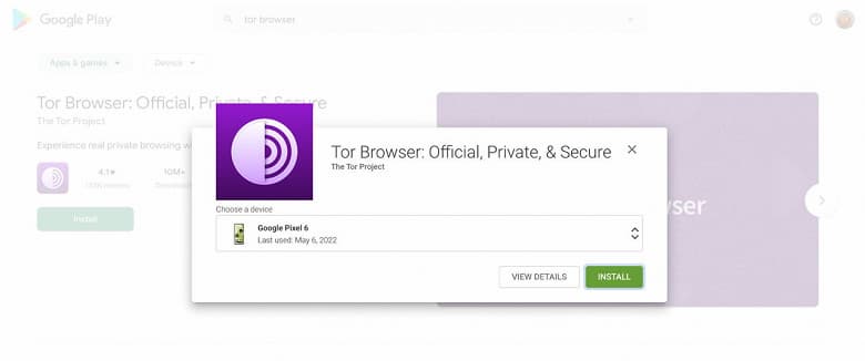 Роскомнадзор потребовал удалить анонимный браузер Tor из Google Play