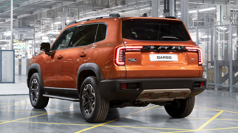 В России открылся приём заказов на брутальный кроссовер Haval Dargo