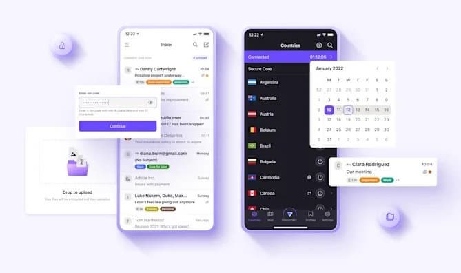 ProtonMail теперь называется Proton и предлагает единую систему сервисов с защитой данных